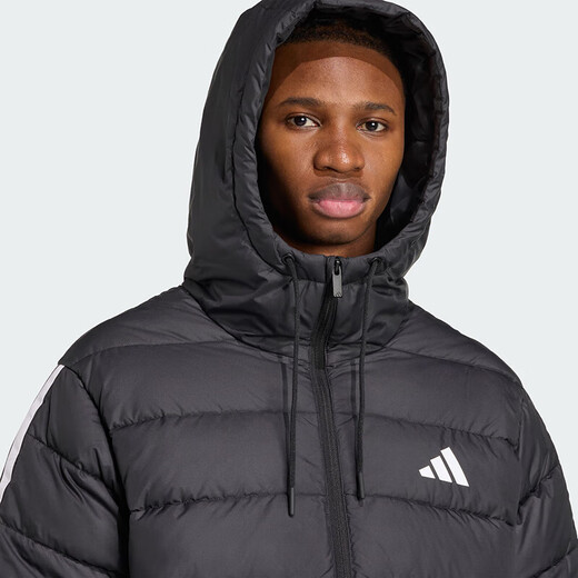 Adidas men's new winter sportswear hooded windproof warm cotton casual cotton jacket JM8355 CY8624 S