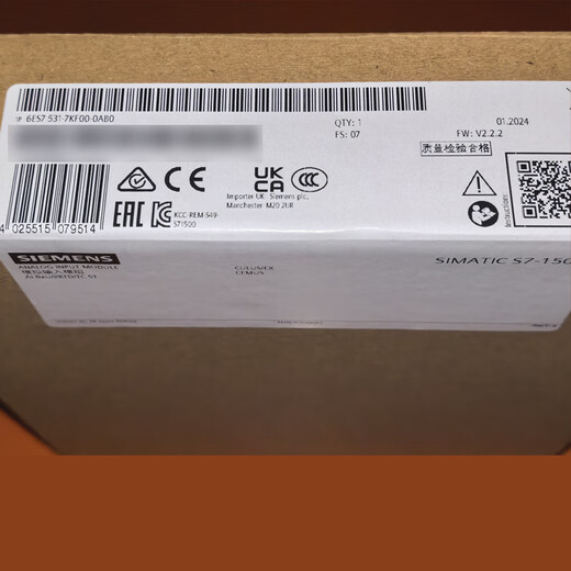 Siemens S7-1500 analog input module 6ES7531-7KF00-0AB0,AI 8xU/I/RTD/TC ST