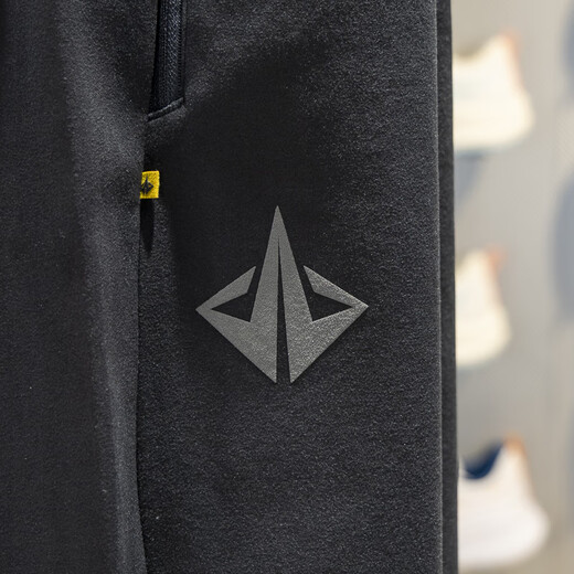 Li Ning sports pants and sweatpants men's new winter professional basketball series loose-fitting sports trousers for men AKLV367 black-5 M