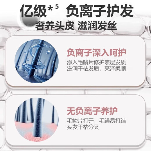 National 3C certification丨4.5 billion negative ion hair care Dyson replacement high-speed bladeless hair dryer household negative ion silent high-power does not damage hair Huaqiangbei hair dryer official top-ceramic glazed gold 4.5 billion moisturizing negative ion hair care 2025 new style丨top version 1 1 version 1.8 meters long cable gift box