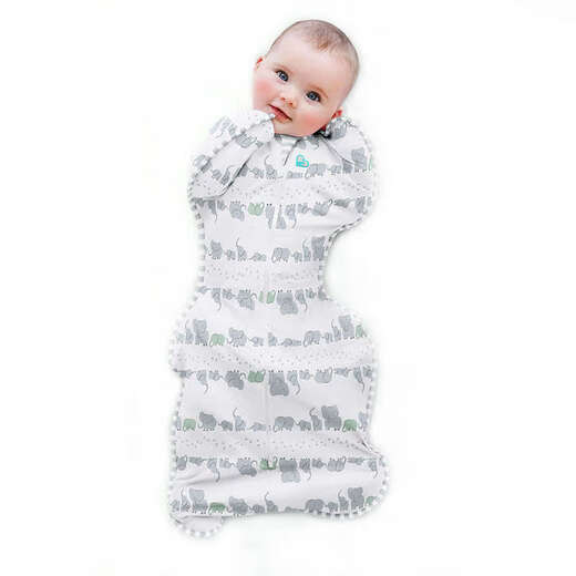 Lovetodream Baby Chicken Wing Sleeping Bag Bamboo Fiber Lightweight Anti-jump Kick Surrender Style Spring and Autumn Gray and White Xingyue (Bamboo Fiber Four Seasons) 1.0TG M Size 8-15Jin Jin is equal to 0.5kg