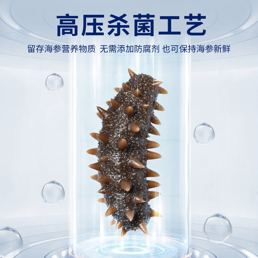 即食底播零添加刺参，固形物80%/滋补500g/8-20头/单装更方便 8-12头/斤 1000g优惠装