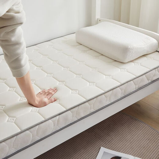 Children's spliced mattress customized single student dormitory mattress 1.2 meters 190x80x180x90x170x70x60 antibacterial mattress-(new large rose white about 6cm) 50*180cm bed