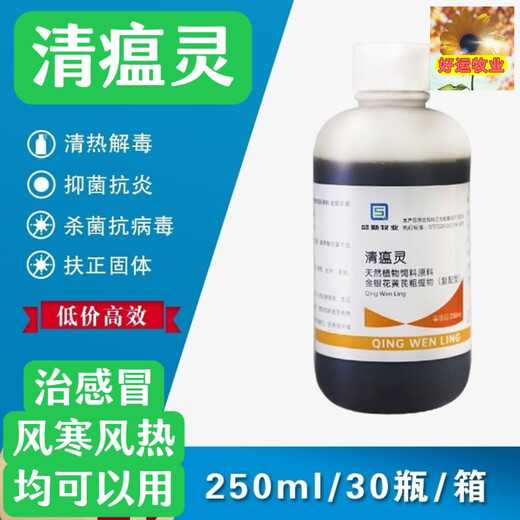 Qingwenling, wind-cold, wind-heat, cold, withered wings, drooping eyes, drowsiness, no food, cold and fever