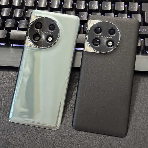 Original suitable for OnePlus OnePlus 11 glass back cover 1+11 back shell mobile phone shell battery cover back screen replacement OnePlus 11 Endless Black tempered glass back cover/high quality OnePlus OnePlus