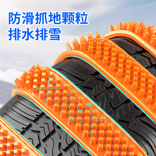 Mandelai car anti-skid chain does not damage tires, SUV, car, off-road vehicle, universal tie-tie snow tire chain, wear-resistant 20 pieces