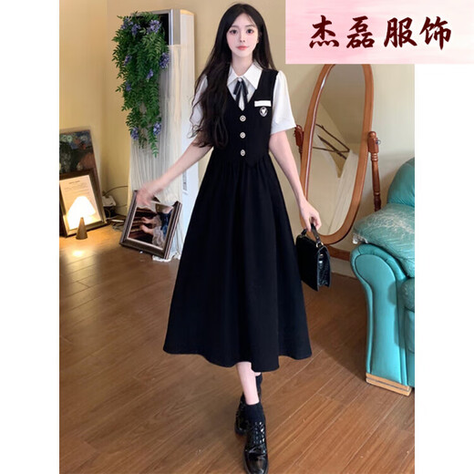 ZNMW 18-year-old senior high school student adult dress female ceremony girl junior high school student girl piano performance recitation 5808# black M85-100Jin Jin is equal to 0.5 kg