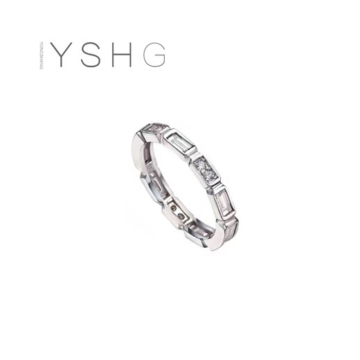 MuurceeR has a date with the devil, Xi Jin Yuzhen's same style ring square ring index finger engagement ring niche couple exquisite number_5#