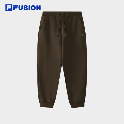 FILA FUSION Fila trendy brand knitted trousers for men 2025 winter fashion casual loose cuffed trousers
