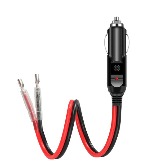 JYFT Jianfeng 35cm cigarette lighter plug adapter terminal extension line car air pump 12v cigarette lighter model bold, strong conductivity, waterproof, thick red and black double parallel wire 16AWG