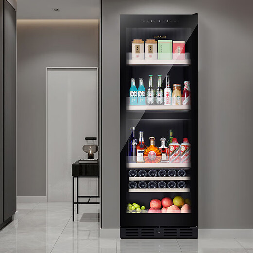 Vinocave wine cabinet, humidity cabinet, refrigerator, compressor, ice bar, refrigerated storage, home office display cabinet