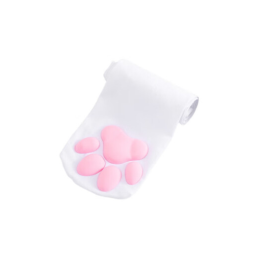 Dabu Liu's black silk crotchless socks for students, full body cat claws, cute three-dimensional meat pads, 3D Cai Luoli, white ordinary cat claw socks, plus size pants