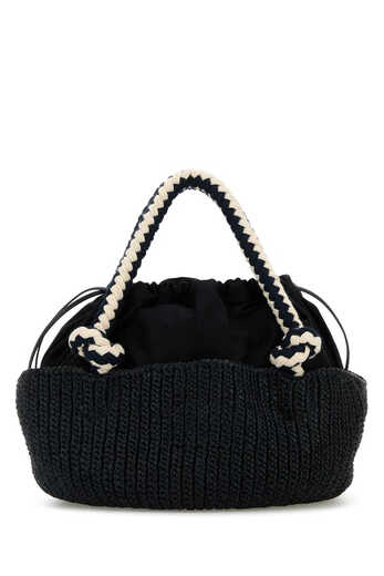 PRADA small drawstring handbag black one size