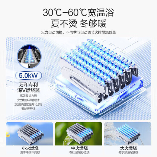 Vanhe Gas Water Heater Water and Gas Dual Adjustment ECO Energy Saving and Gas Saving Intelligent Healthy Clean Bath Trade-in 365T-1 Upgraded Model A3 PRO 13L Constant Temperature Upgrade One Kitchen and One Bathroom Liquefied Gas Popular Gold List 365T-1 & A3PRO