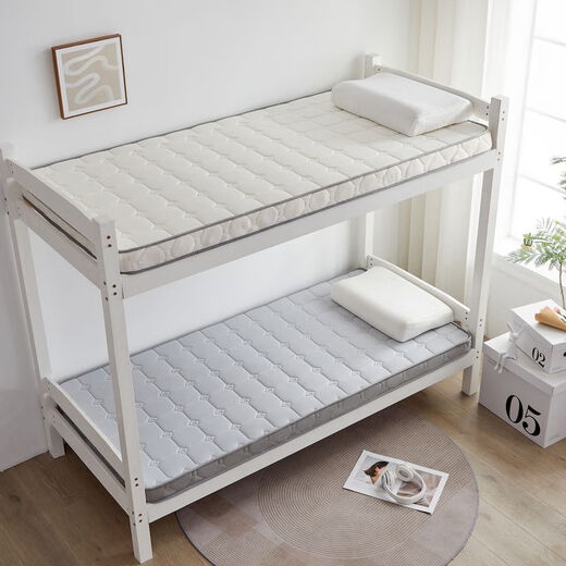 Children's spliced mattress customized single student dormitory mattress 1.2 meters 190x80x180x90x170x70x60 antibacterial mattress-(new large rose white about 6cm) 50*180cm bed