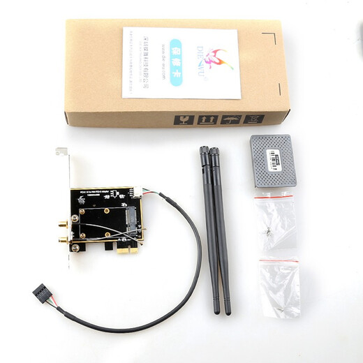 DIEWU Mini PCIE laptop wireless network card adapter card MINI PCI-E to desktop PCI-E adapter card TXB098 PCIE-1x to mini PCIE