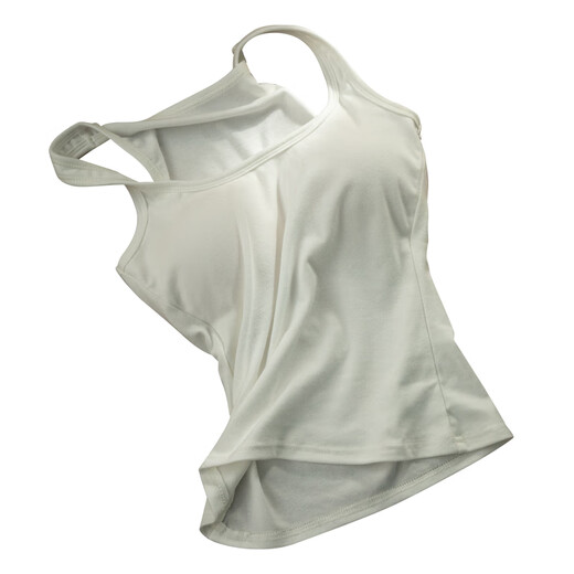 Kbra Comics Drawing Breast Expansion Vest Women's Summer Thin Slim Fit Inside and Outerwear Small Breasts Look Big with Breast Pads White Four Seasons Thin Style S Recommended 75-95Jin Jin is equal to 0.5kg