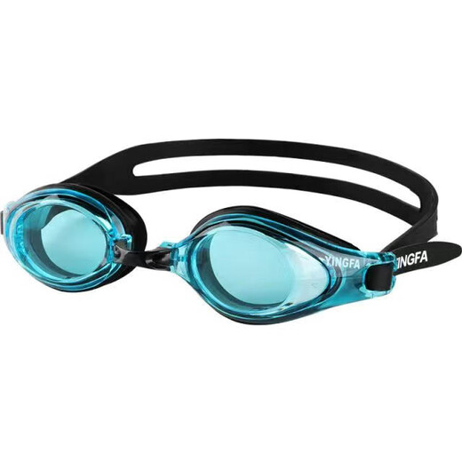 Yingfa myopia swimming goggles OK300/myopia glasses 610 men's waterproof fog large frame high-definition swimming goggles K3800AF black flat light