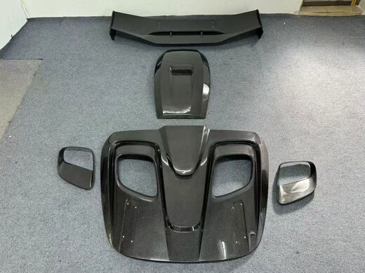 Litian is suitable for Toyota Supra modification and upgrade, Moray style surround appearance kit, tail cover, GT large rear wing, rear windshield cover