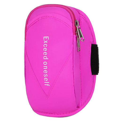 New new running arm bag outdoor mobile phone bag men and women universal arm strap sports mobile phone arm sleeve wrist bag reflective black 6.5 inches