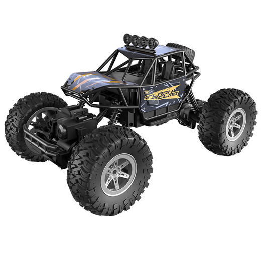 Children's toy remote control off-road charging high-speed drift bigfoot racing model boy birthday gift four-wheel remote control off-road vehicle blue