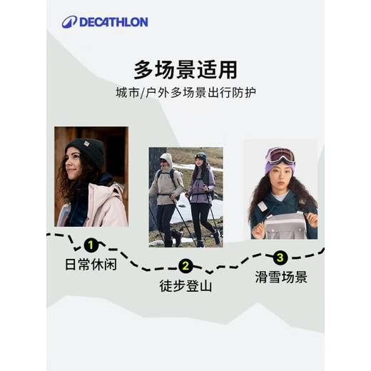 Decathlon Ski Sports Warm Adult Universal Ski Hat 1833468