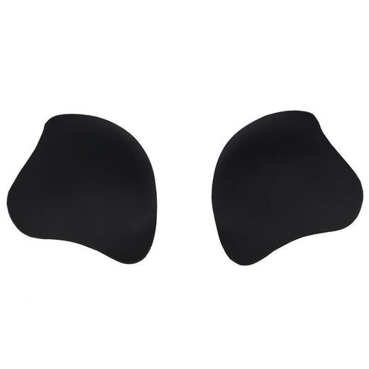 New Cat Ear One-piece Invisible Bra Wedding Dress Strapless Breathable Seamless Silicone Bra Pad Black A
