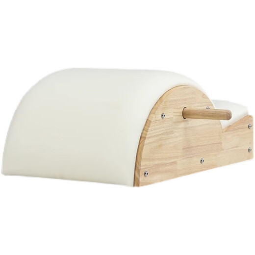 Universal scoliosis corrector home Pilates arc yoga traction equipment gray oak style PU leather