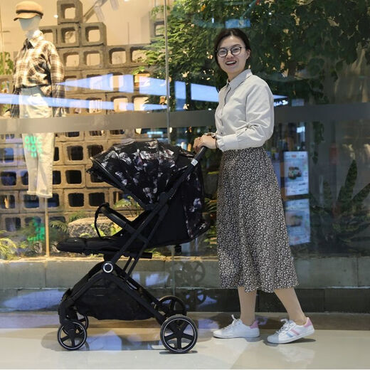 贝尔（bair）德国贝尔bair婴儿推车超轻便可坐可躺可登机宝宝儿童一键折叠伞车 湖蓝色(C679型号)(640元)