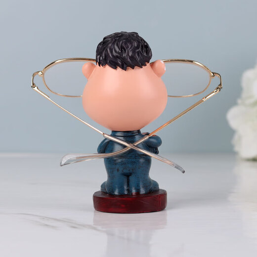 Hejia Verstärker Brillenständer Kreativer Charakter Brillenständer Ornament Brillenständer Ornament Brillendisplay Prop Display Inverted Panda