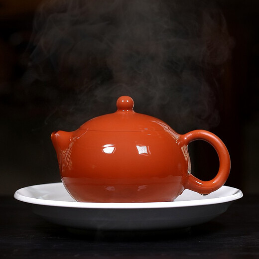 Hidden Pot World Government Subsidy Yixing Zisha Pot Purely Handmade Teapot Zisha Tea Set Zhuni Xishi Tea Set