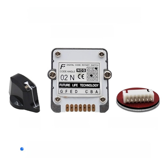 Original Taiwan Yuanzhan band switch NDS01J 02J 01N 02N 03H digital rotary switch magnification original Yuanzhan NDS series 02J