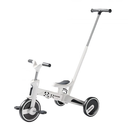 Playkids Proco tricycle four-in-one foldable balance bike bicycle for children 1-3 years old toddler walker S02-2 star blank_upgraded version of the seat is adjustable