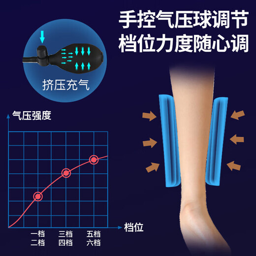 Hangke Arm Massager Electric Wrist Slimming Hand Vibration Hot Compress Protector Elbow Joint Pain Kneading Heating Press Flagship Model Double Gray