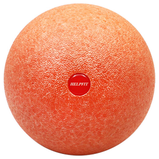 Pelvic floor muscle massage ball, fascial ball, large pelvic floor muscle relaxation ball, solid ball, Pilates 12cm foam ball, black 12cm storage bag, lightweight