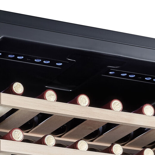 Vinocave wine cabinet constant temperature moisturizing wine cabinet home living room refrigerator ice bar refrigeration commercial office air-cooled frost-free multi-function display cabinet dual temperature dual control ultra-thin ultra-large capacity - red wine full shelf 263L