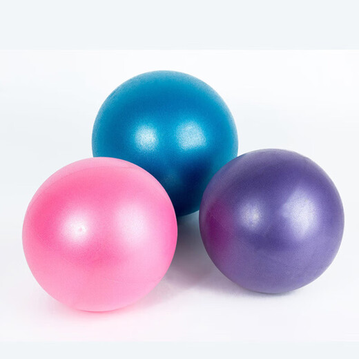 Mini yoga ball 25cm cm Pilates ball thickened explosion-proof fitness straw ball children's sensory training ball blue