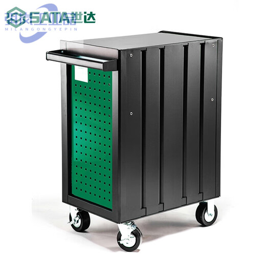 SATA/auto repair tool cart 4 drawer trolley repair storage rack auto repair workshop mobile cabinet 9512