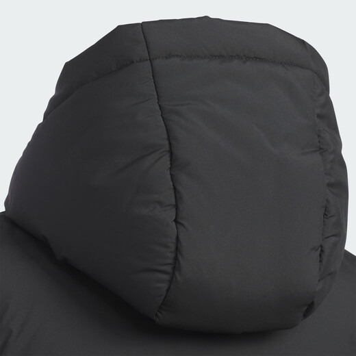 adidas男女小童600蓬休闲保暖连帽羽绒马甲秋冬新款阿迪达斯官方 黑色   158  