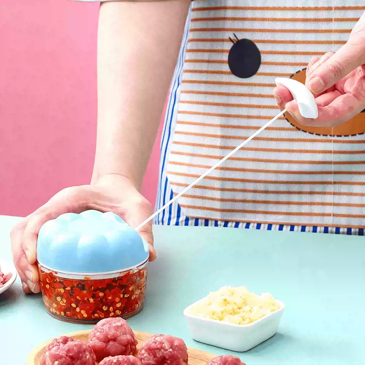 Yusenyi garlic mashing artifact, garlic pulling device, garlic grinder, small garlic, manual mashing, pressing, garlic mortar, minced garlic, blue