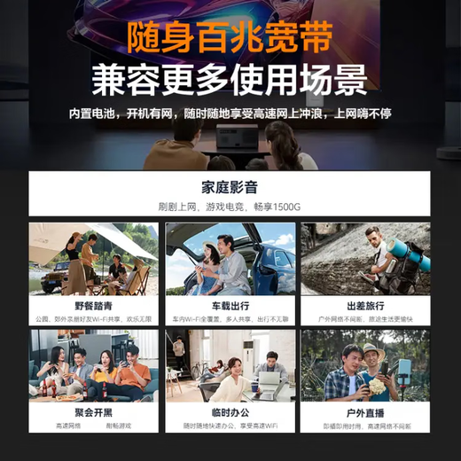 Hudian portable WiFi wireless small broadband home outdoor wireless router Internet access artifact car WiFi top version