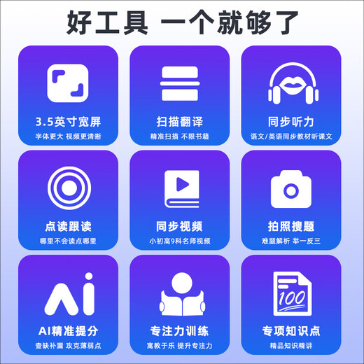 Newman Scanning Learning Machine F6 MAX National Subsidy Widescreen Dictionary Pen English Point Reading Pen Primary School High School General Scan Reading Pen Translation Pen Electronic Dictionary Question Answering Pen Listening Treasure