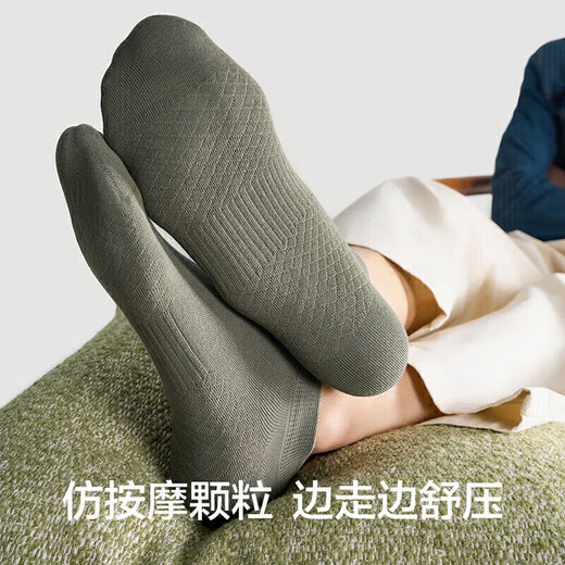 Youkeshu [small texture tube] socks for men's spring and summer pure cotton 7A antibacterial sweat-absorbing and breathable anti-odor anti-pilling casual short socks