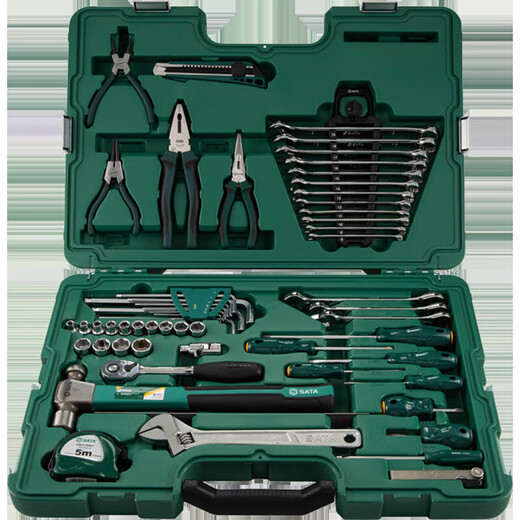 Shida mechanical equipment maintenance set 58-piece installation and repair multi-functional tool box 09516