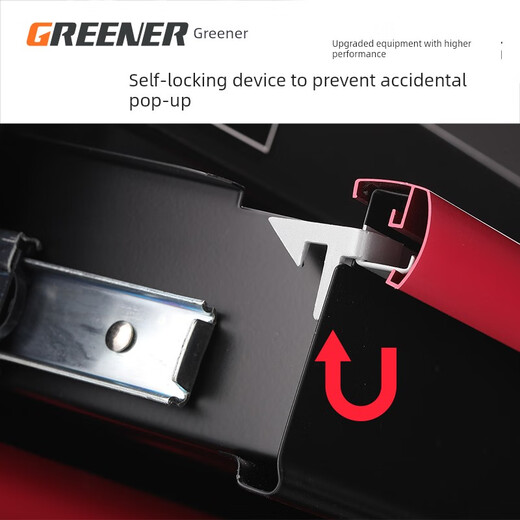 GREENER Tool Cart Tool Cabinet Iron Workshop Car Repair Drawer Cart Multi-Function Heavy-Duty Hardware Repair Box Flagship Model X72 Seven-layer Side Drawing Green and Black Model