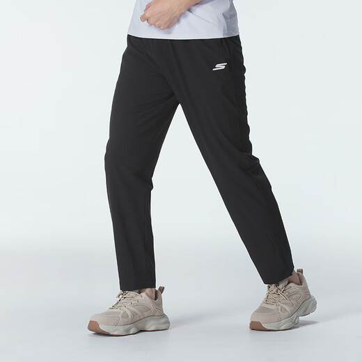 Skechers Men's 2026 Summer Sports Long Sleeve Suit Daily Running Breathable Fitness Two-piece Set P225M287-0019+P224M124-03K8 S