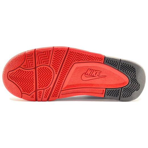 Nike (NIKE) customized FlightLegacy Youlongshang Chinese dragon country style casual high-top basketball shoes for men and women red white black white 40