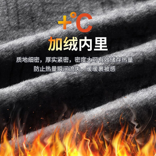 MONTAGUT high-end wear-resistant litchi pattern & velvet warm autumn and winter thick leather lapel jacket for men 365365004 Gray M 48 170/88A