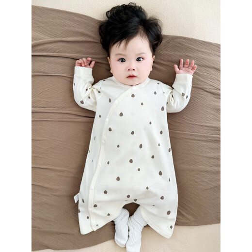 YEEHOO official store autumn and winter new purchase products baby sleeping bag, spring and autumn, pure cotton pajamas, baby pajamas, elephant 66 cm
