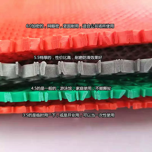 Yusenyi non-slip mat bathroom thickened PVC plastic carpet waterproof bathroom toilet kitchen floor mat outdoor anti-gray cooked glue can not be torn and encrypted whole roll 0.9 meters wide x 15 meters